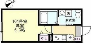 （仮称）上小田中アパートの物件間取画像